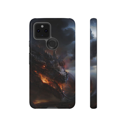 Fiery Dragon Phone Case - Epic Fantasy Art for iPhone, Samsung Galaxy, and Google Pixel Devices