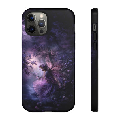 Fairy in the Moonlight Phone Case - Magical Night Scene for iPhone, Samsung Galaxy, Google Pixel Devices - Enchanted Fantasy Art