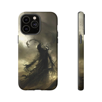 Dark Spirit Phone Case – Grim Reaper Haunting Design for iPhone, Samsung Galaxy, and Google Pixel Devices