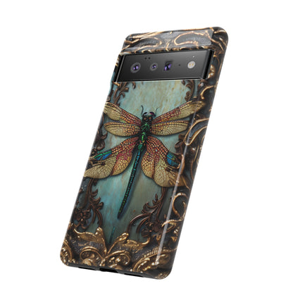 Dragonfly Phone Case – Elegant Nature-Inspired Design for iPhone, Samsung Galaxy, and Google Pixel Devices