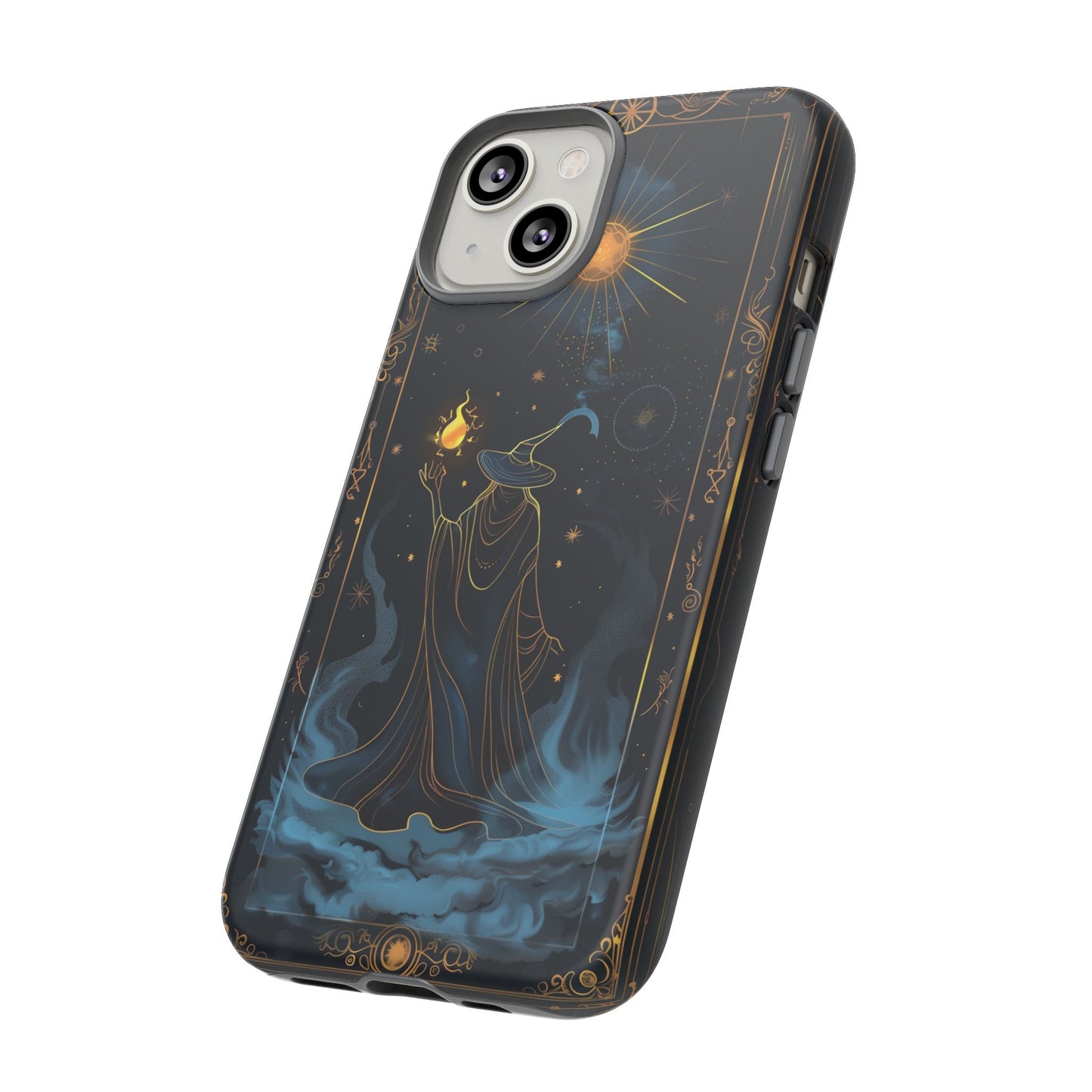 Enchanted Wizard Spellcaster Galaxy Phone Case - Mystical Wizardry Art For iPhone, Samsung Galaxy, and Google Pixel Devices