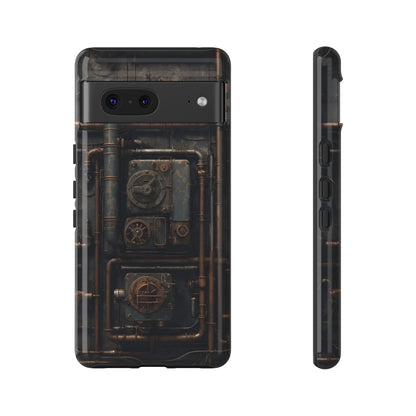 Diesel Punk Phone Case – Industrial Retro-Futuristic Design for iPhone, Samsung Galaxy, and Google Pixel Devices