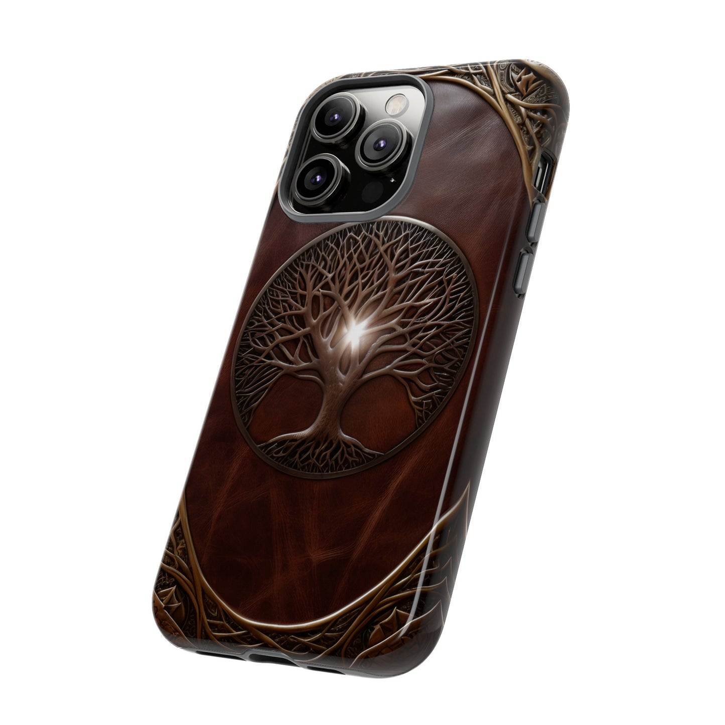 Tree of Life Tough Phone Case – Fantasy Art Design for iPhone, Samsung Galaxy, and Google Pixel Devices