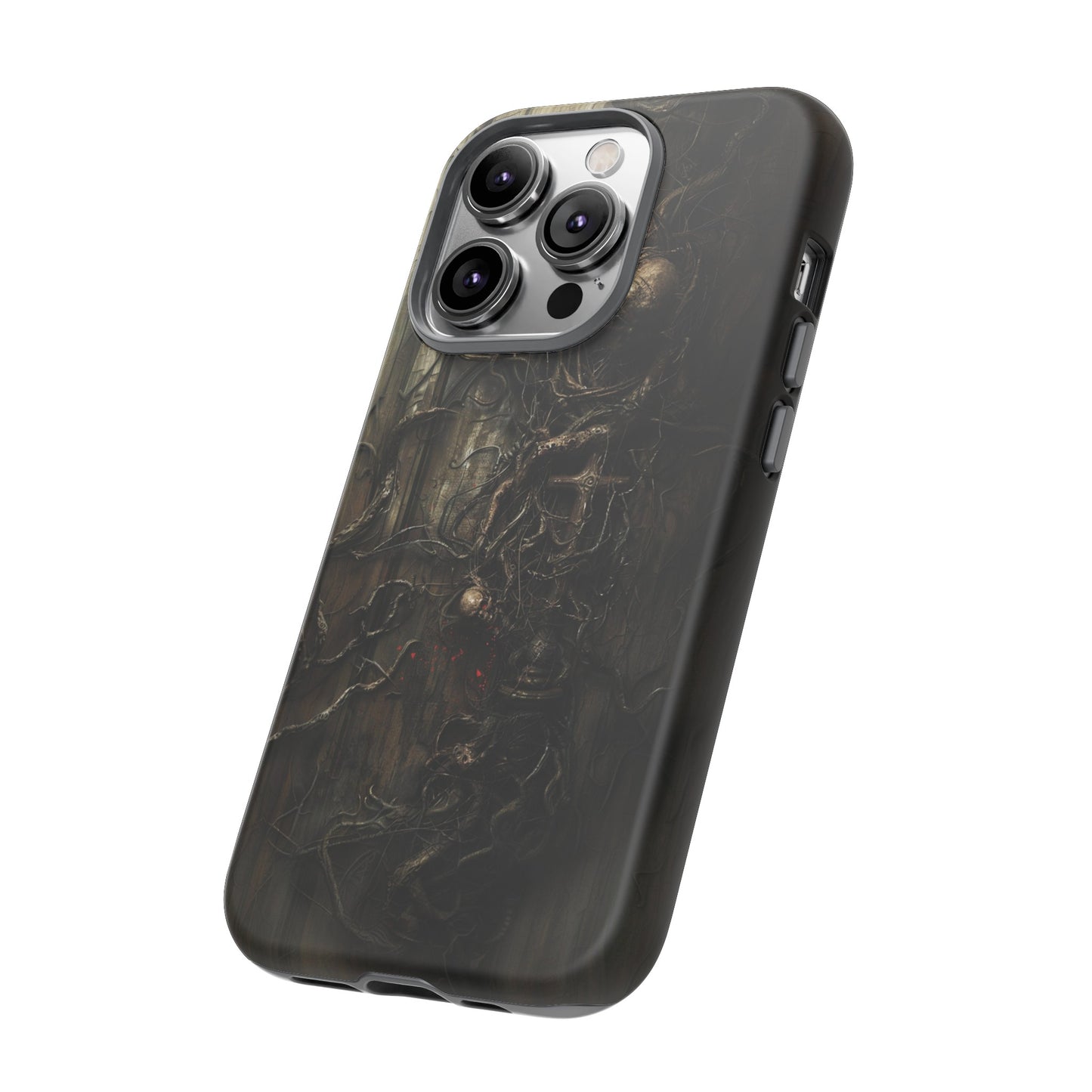 Creeping Dread Phone Case - Giger-Inspired Art for iPhone, Samsung Galaxy, and Google Pixel Devices