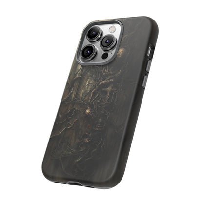 Creeping Dread Phone Case - Giger-Inspired Art for iPhone, Samsung Galaxy, and Google Pixel Devices