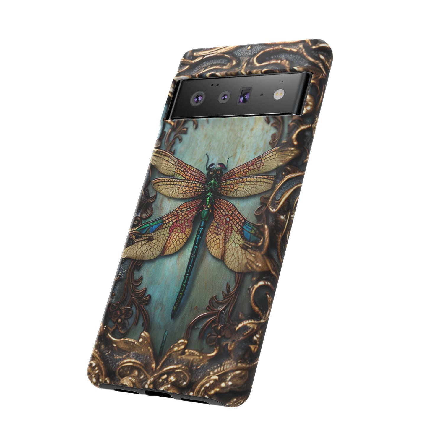 Dragonfly Phone Case – Elegant Nature-Inspired Design for iPhone, Samsung Galaxy, and Google Pixel Devices