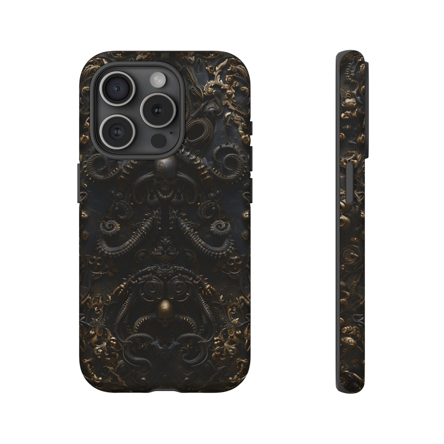 Gothic Steampunk Tentacle Phone Case - Unique Gothic Design for iPhone, Samsung Galaxy, and Google Pixel Devices