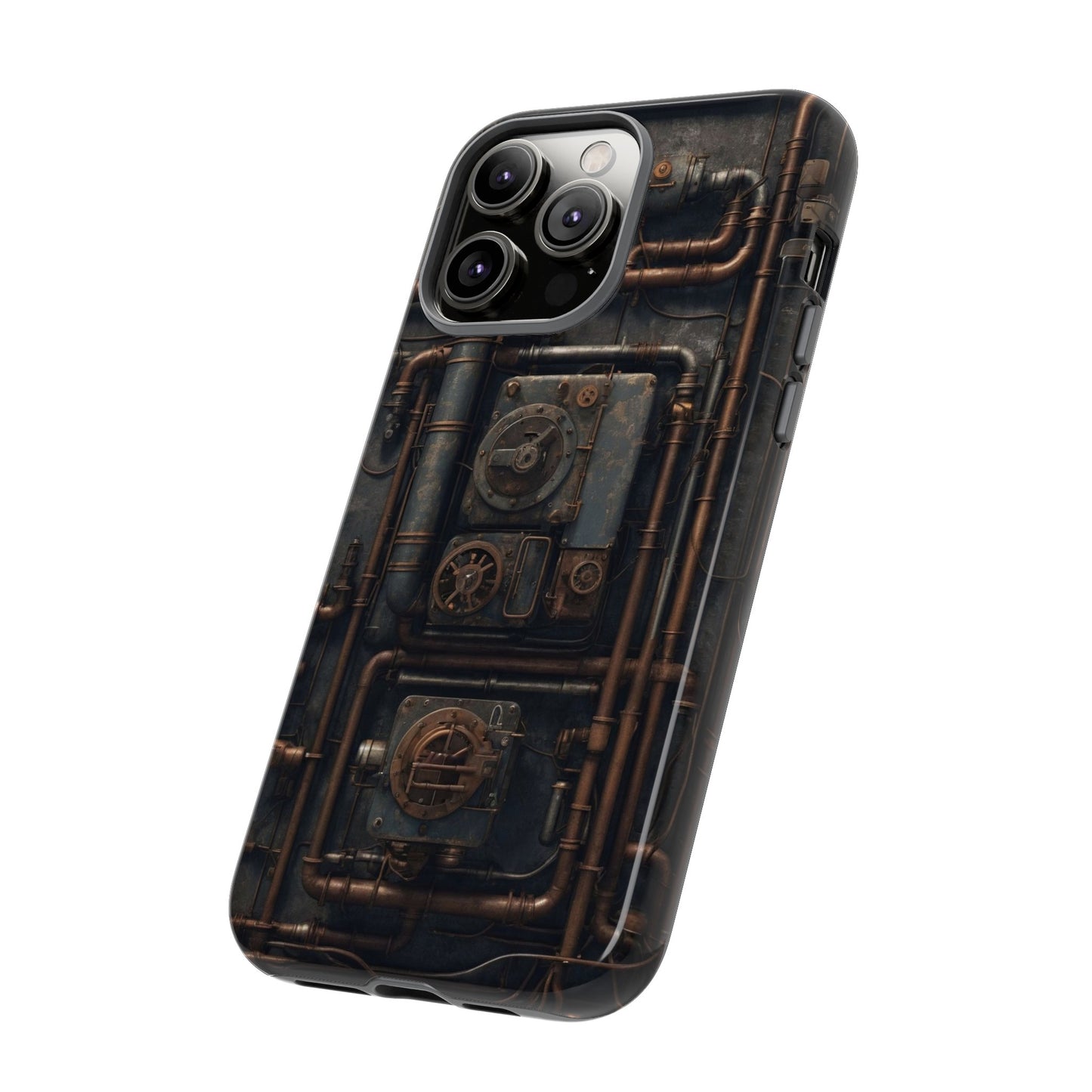 Diesel Punk Phone Case – Industrial Retro-Futuristic Design for iPhone, Samsung Galaxy, and Google Pixel Devices