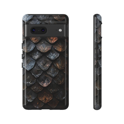 Dragon Scales Phone Case – Fantasy DnD Roleplay Design for iPhone, Samsung Galaxy, and Google Pixel Devices