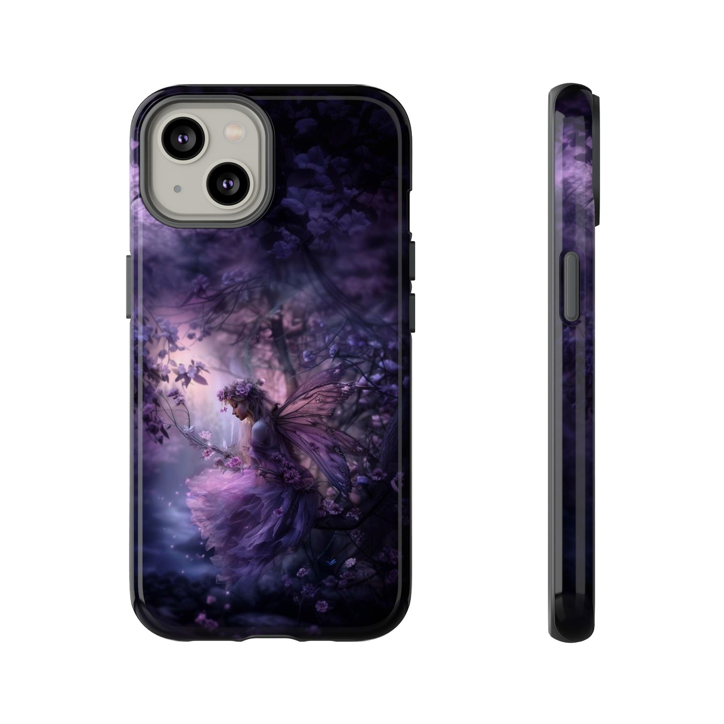 Fairy in the Moonlight Phone Case - Magical Night Scene for iPhone, Samsung Galaxy, Google Pixel Devices - Enchanted Fantasy Art