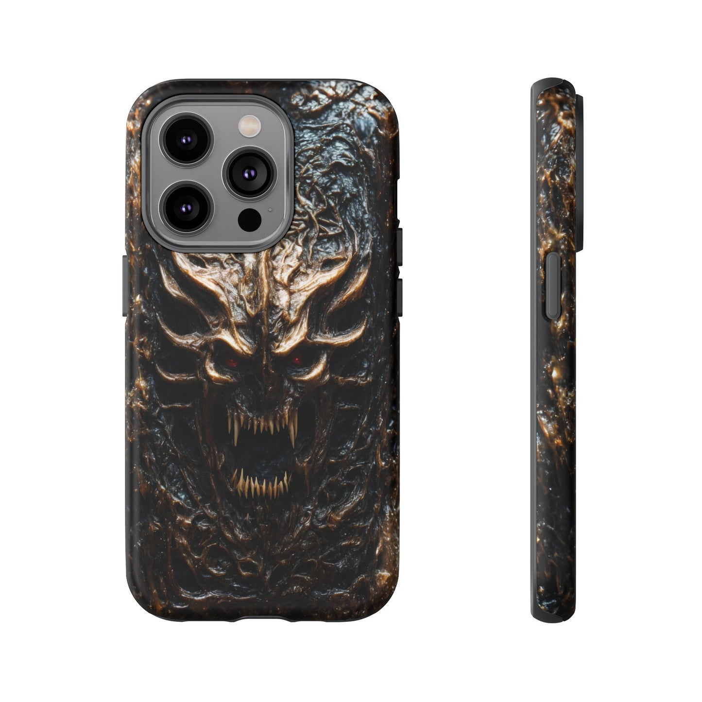 Demonic Beast Phone Case – Devil Monster Horror Design for iPhone, Samsung Galaxy, and Google Pixel Devices