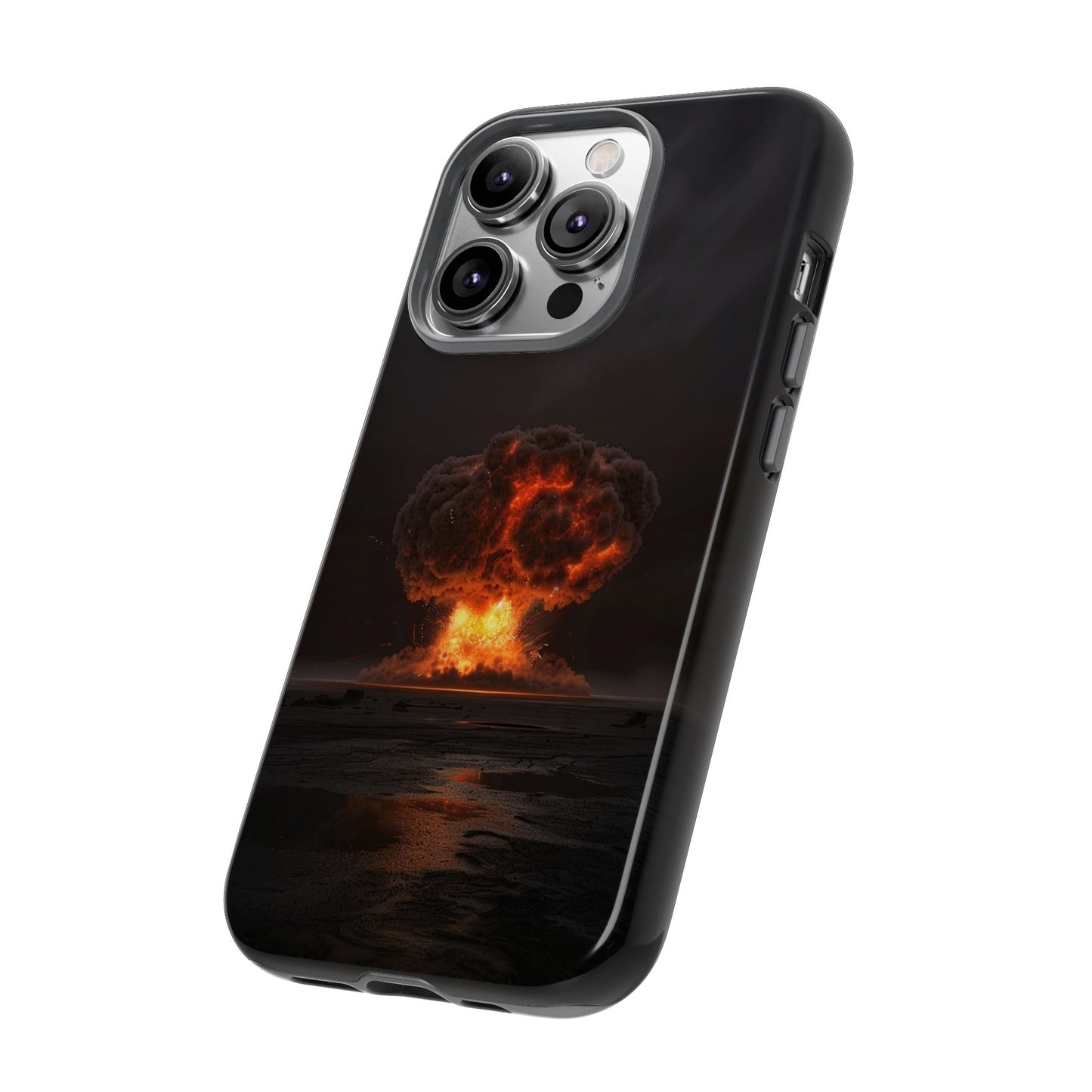 Atomic Explosion Phone Case - Dramatic Mushroom Cloud Design for iPhone and Samsung Galaxy Devices