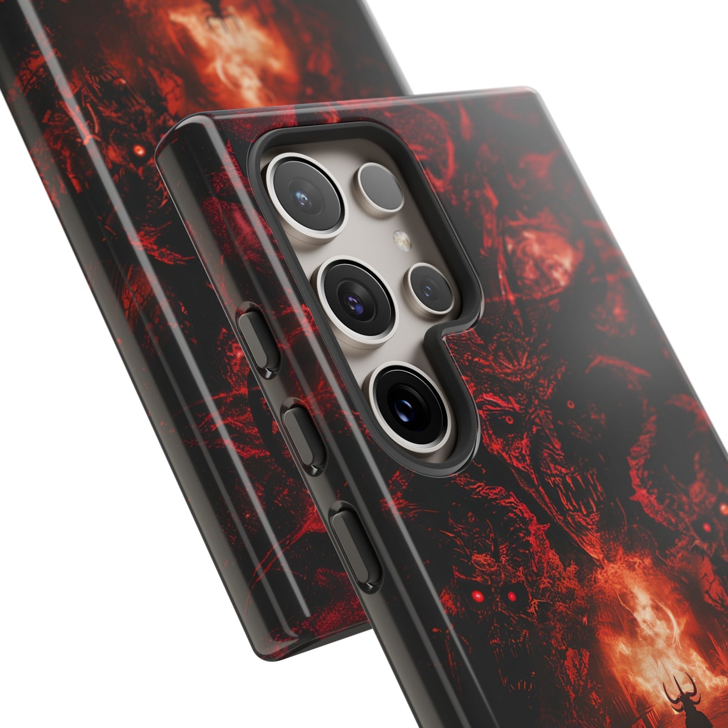 The Road to Hell Phone Case – Gothic Demon and Devil Design for iPhone, Samsung Galaxy, and Google Pixel Devices