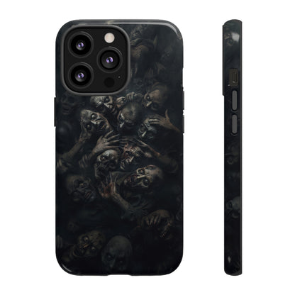 Zombie Horde Phone Case – Horror Design for iPhone and Samsung Galaxy Devices