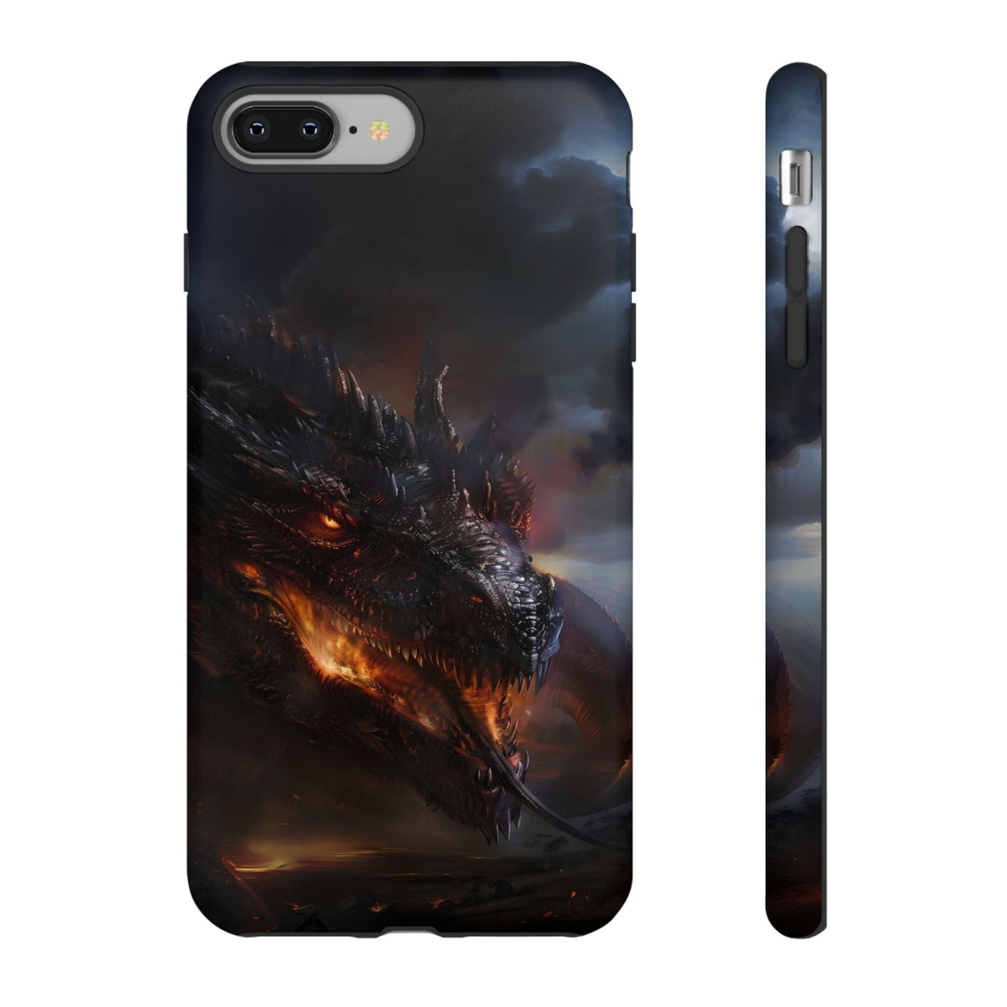 Fiery Dragon Phone Case - Epic Fantasy Art for iPhone, Samsung Galaxy, and Google Pixel Devices