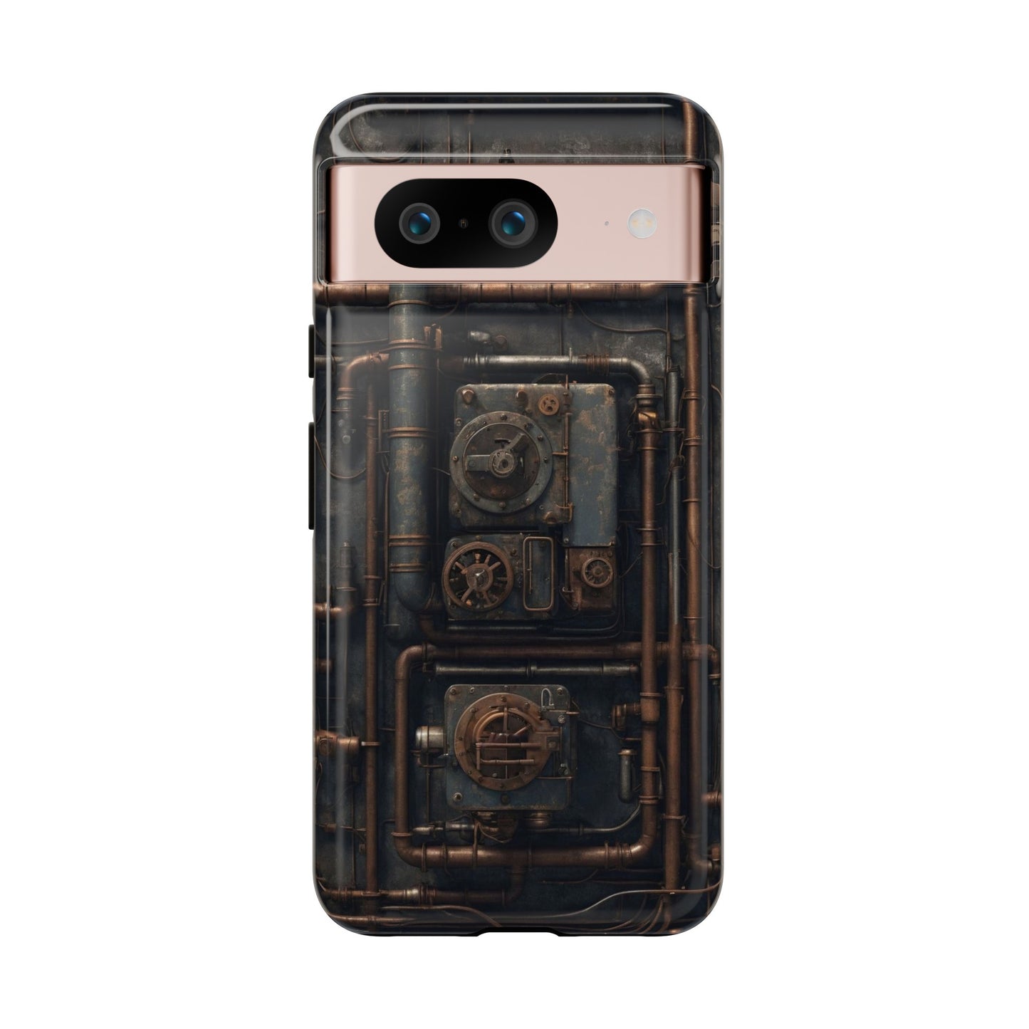 Diesel Punk Phone Case – Industrial Retro-Futuristic Design for iPhone, Samsung Galaxy, and Google Pixel Devices