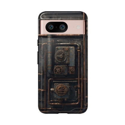 Diesel Punk Phone Case – Industrial Retro-Futuristic Design for iPhone, Samsung Galaxy, and Google Pixel Devices