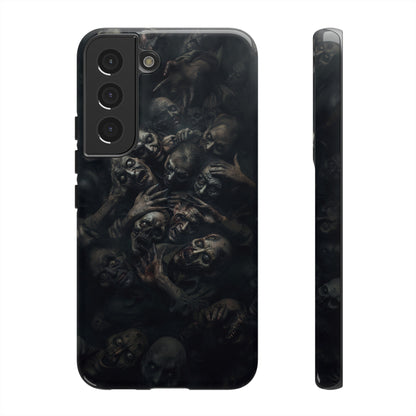 Zombie Horde Phone Case – Horror Design for iPhone and Samsung Galaxy Devices