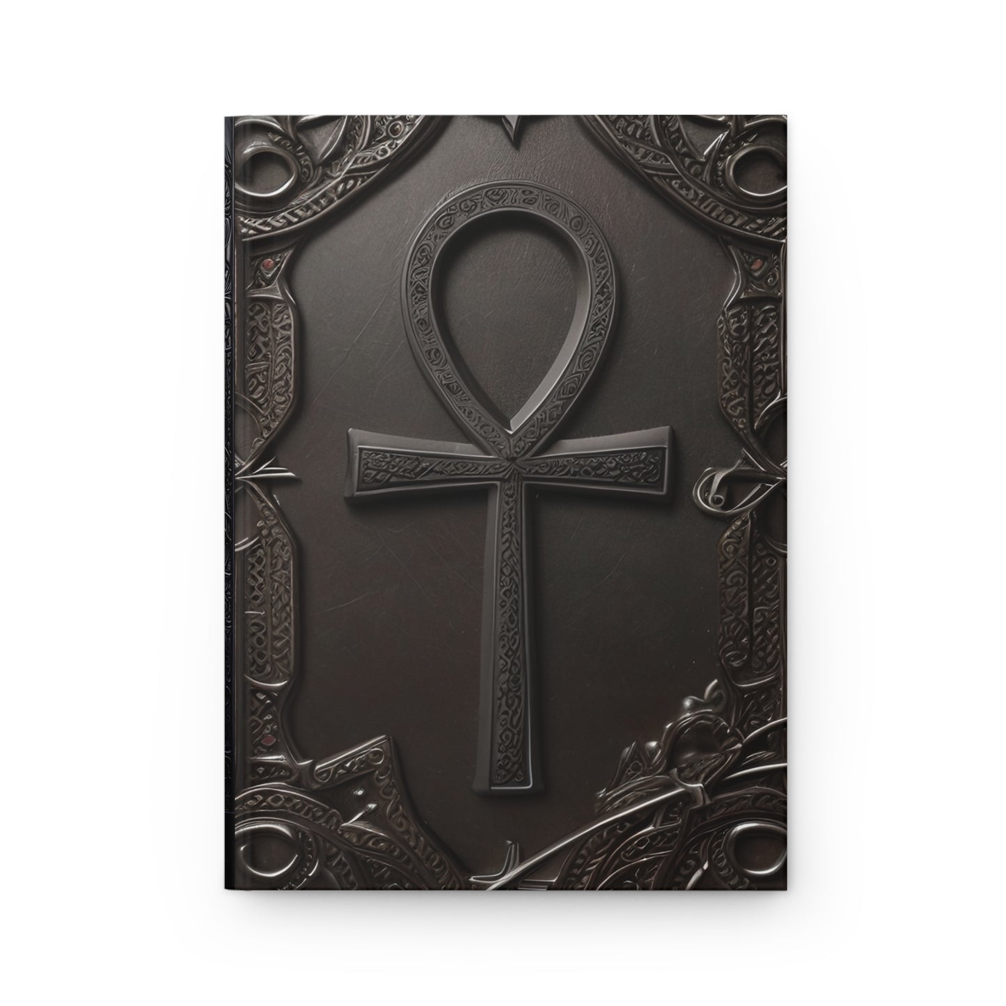 Ankh Hardcover Notebook – Egyptian Key of Life Design Journal for Witchcraft and Occult Magic