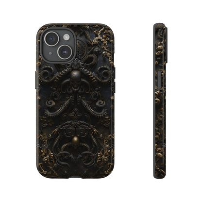 Gothic Steampunk Tentacle Phone Case - Unique Gothic Design for iPhone, Samsung Galaxy, and Google Pixel Devices