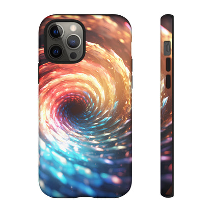 Crystal Portal of Light Phone Case – Vibrant Cosmic Design for iPhone, Samsung Galaxy, and Google Pixel Devices