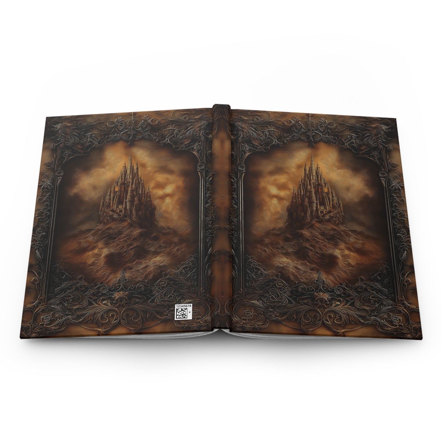 Golden Fortress Hardcover Notebook