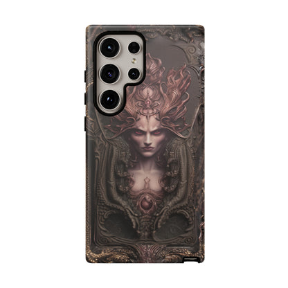 Dark Lilith Phone Case – Horned Hell Horror Design for iPhone, Samsung Galaxy, and Google Pixel Devices