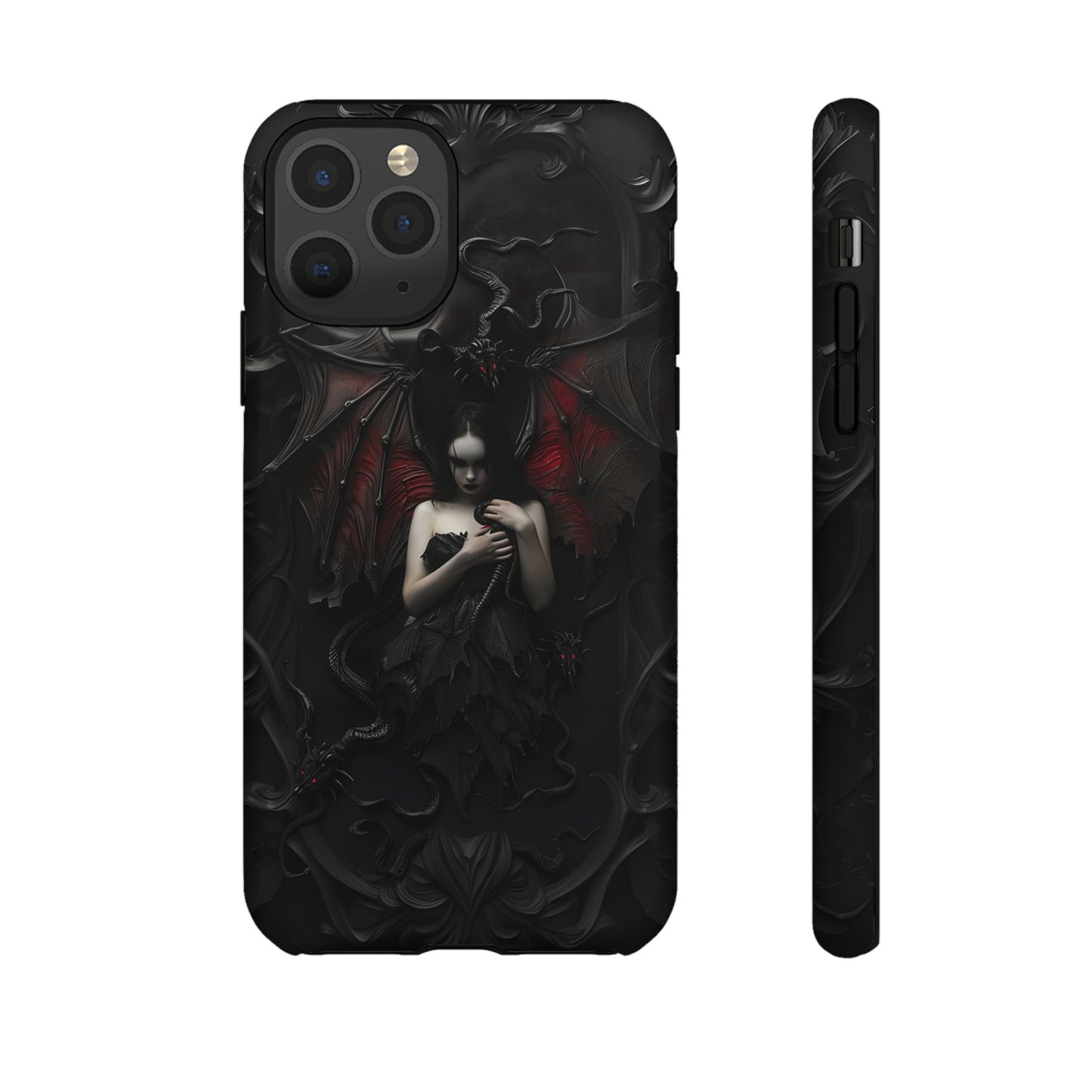 Succubus Phone Case - Dark Fantasy Gothic Design for iPhone, Samsung Galaxy, and Google Pixel Devices