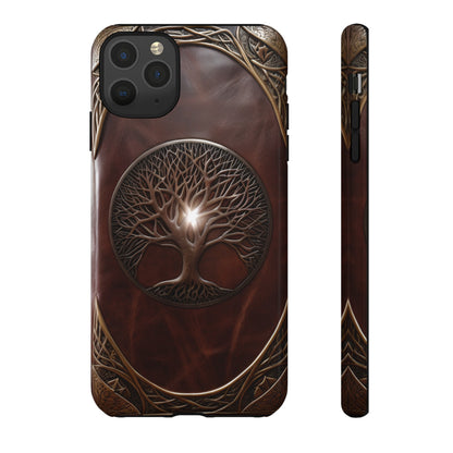 Tree of Life Tough Phone Case – Fantasy Art Design for iPhone, Samsung Galaxy, and Google Pixel Devices