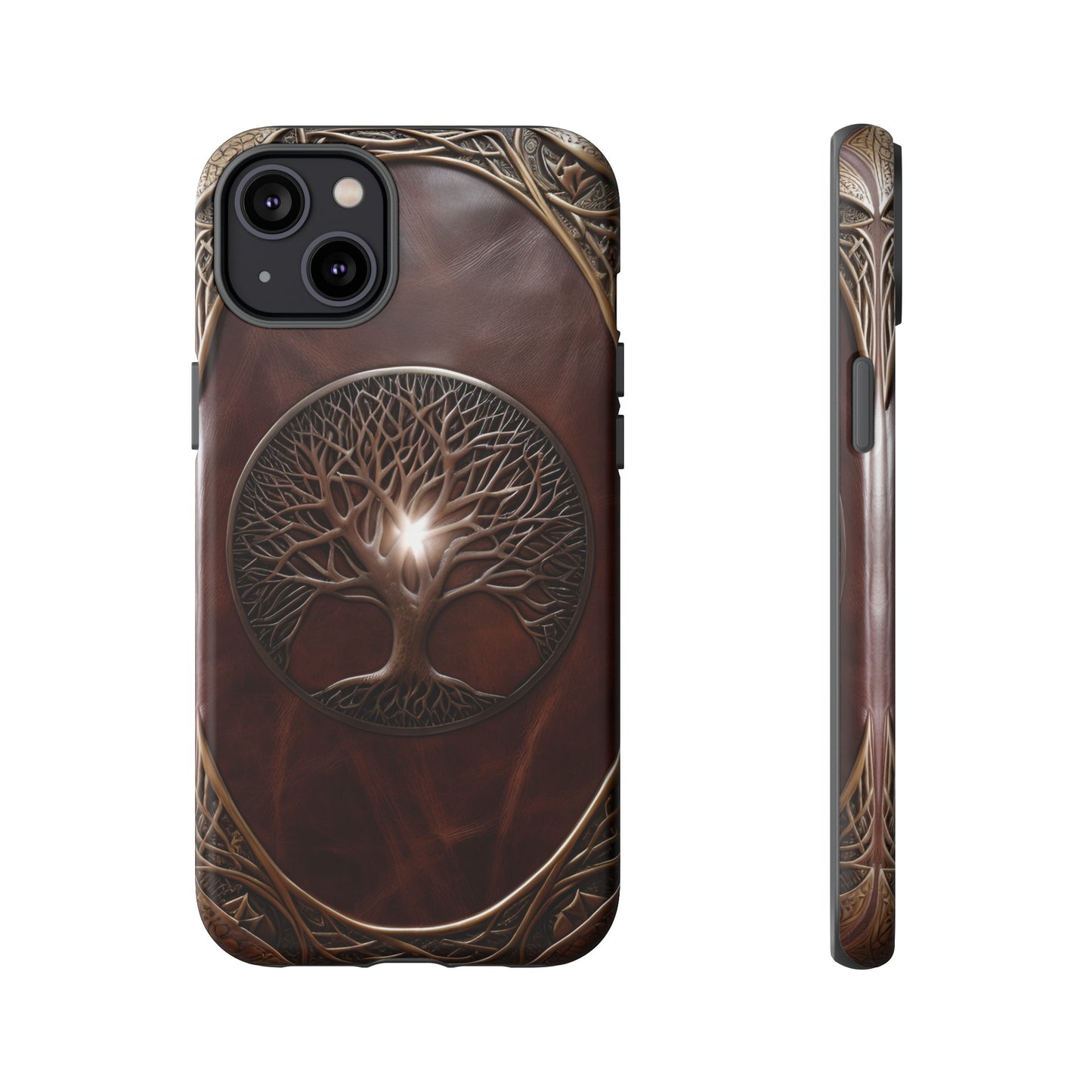 Tree of Life Tough Phone Case – Fantasy Art Design for iPhone, Samsung Galaxy, and Google Pixel Devices