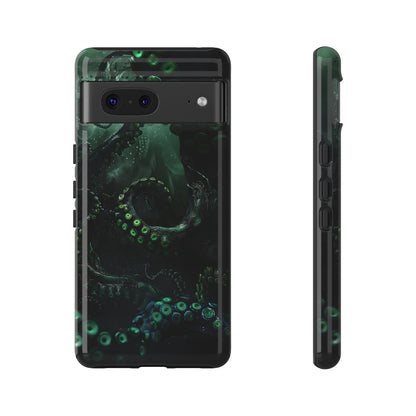 Tentacles from the Deep Tough Phone Case – Lovecraftian Horror Design for iPhone, Samsung Galaxy, and Google Pixel Devices