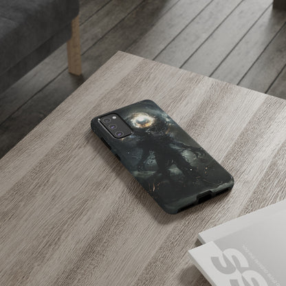 Cosmic Horror Nebula Phone Case – Dark Space Monster Design for iPhone, Samsung Galaxy, and Google Pixel Devices