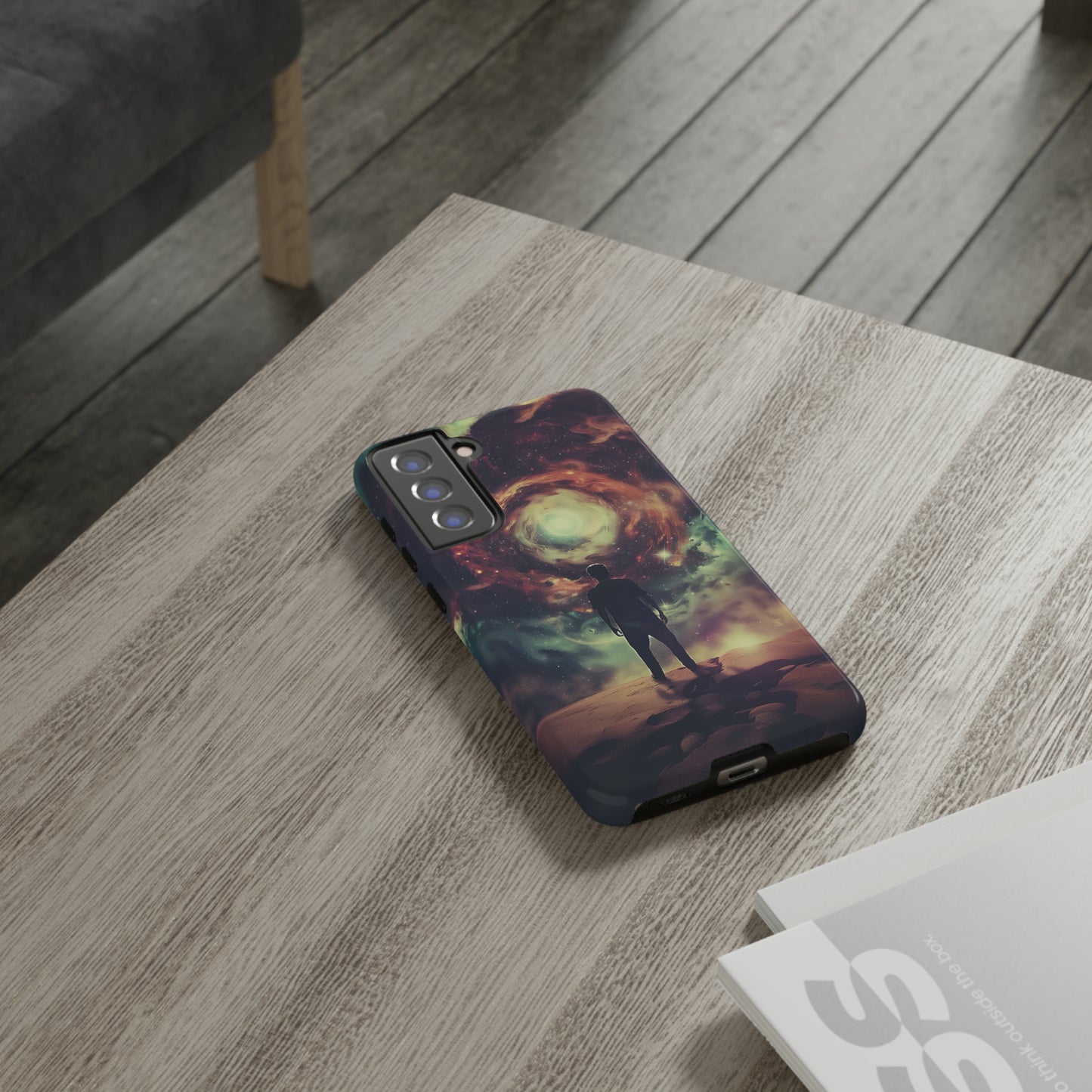 Beyond This World Phone Case – Psychedelic Astral Dream Design for iPhone, Samsung Galaxy, and Google Pixel Devices