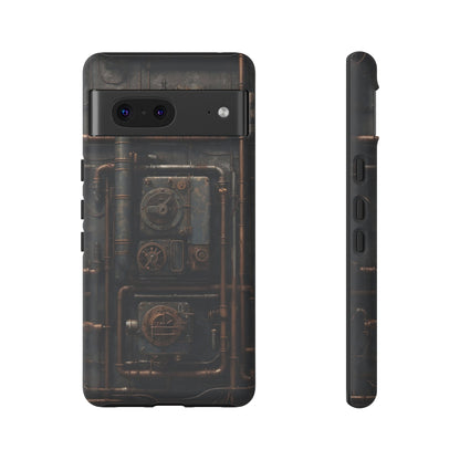 Diesel Punk Phone Case – Industrial Retro-Futuristic Design for iPhone, Samsung Galaxy, and Google Pixel Devices