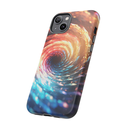 Crystal Portal of Light Phone Case – Vibrant Cosmic Design for iPhone, Samsung Galaxy, and Google Pixel Devices