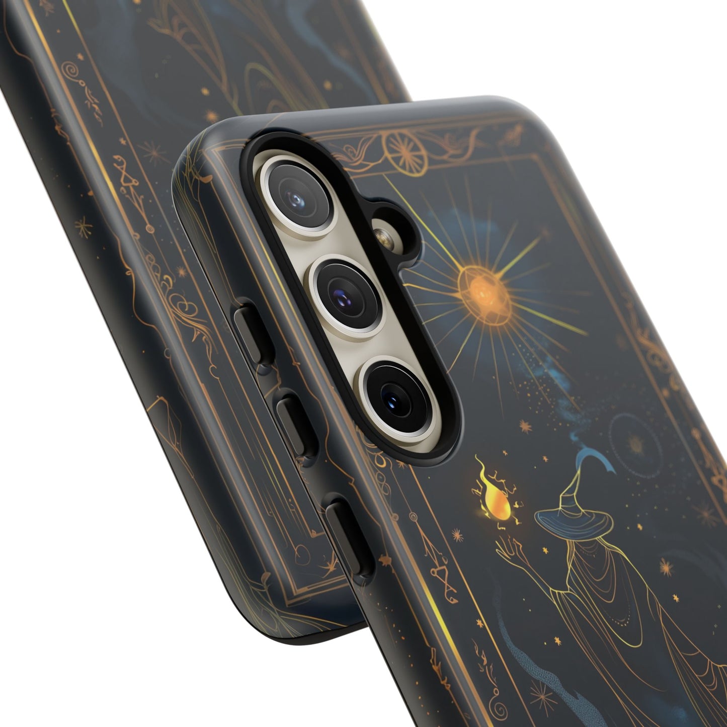 Enchanted Wizard Spellcaster Galaxy Phone Case - Mystical Wizardry Art For iPhone, Samsung Galaxy, and Google Pixel Devices