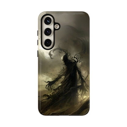 Dark Spirit Phone Case – Grim Reaper Haunting Design for iPhone, Samsung Galaxy, and Google Pixel Devices