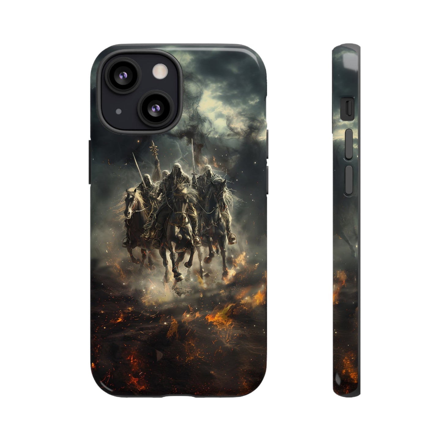 Four Horsemen of the Apocalypse Phone Case – Armageddon Design for iPhone, Samsung Galaxy, and Google Pixel Devices