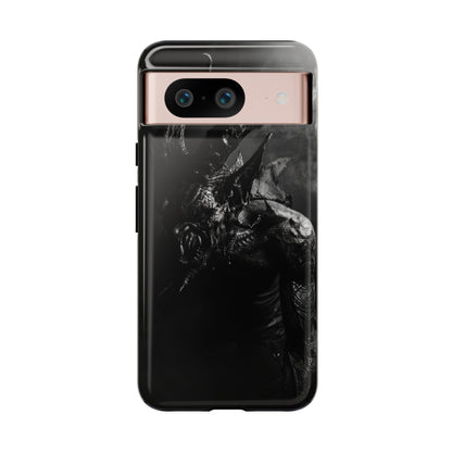 Dark Demon Phone Case – Possessed Horror Design for iPhone, Samsung Galaxy, and Google Pixel Devices