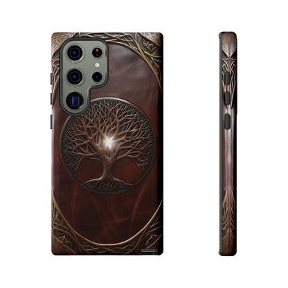 Tree of Life Tough Phone Case – Fantasy Art Design for iPhone, Samsung Galaxy, and Google Pixel Devices