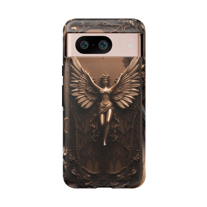 The Bronze Fairy Phone Case – Fantasy Faery Design for iPhone, Samsung Galaxy, and Google Pixel Devices