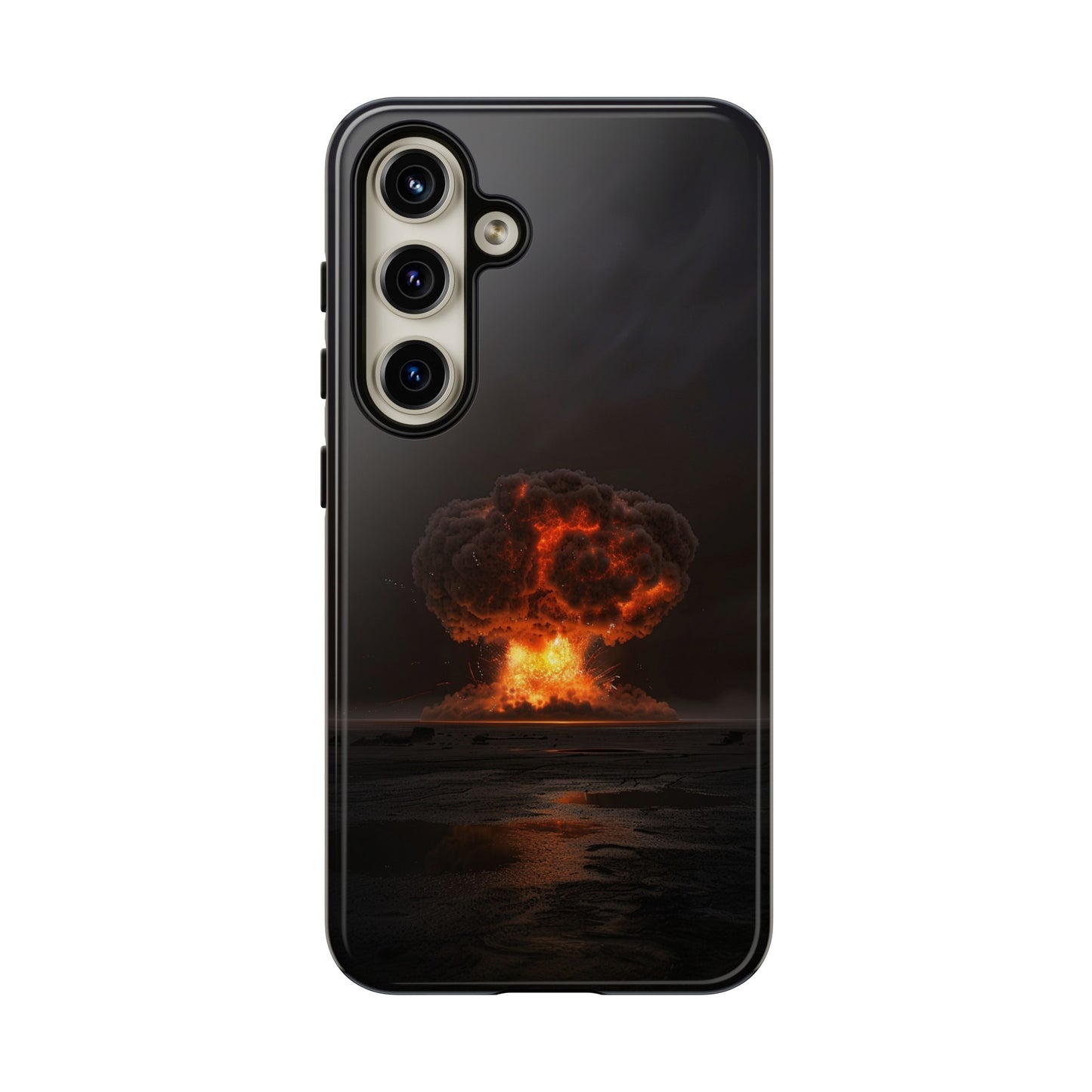 Atomic Explosion Phone Case - Dramatic Mushroom Cloud Design for iPhone and Samsung Galaxy Devices