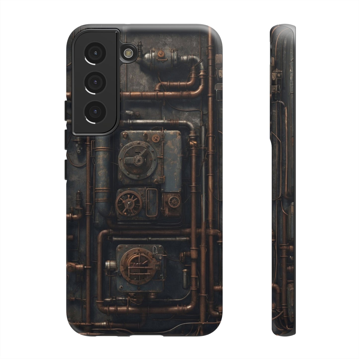 Diesel Punk Phone Case – Industrial Retro-Futuristic Design for iPhone, Samsung Galaxy, and Google Pixel Devices