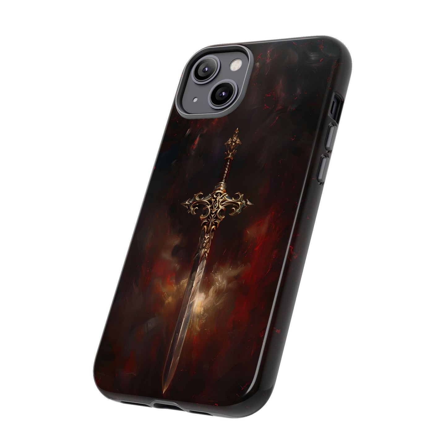 Epic Sword of Legends Phone Case - Dark Fantasy Art for iPhone, Samsung Galaxy, and Google Pixel Devices