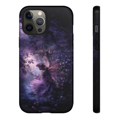 Fairy in the Moonlight Phone Case - Magical Night Scene for iPhone, Samsung Galaxy, Google Pixel Devices - Enchanted Fantasy Art