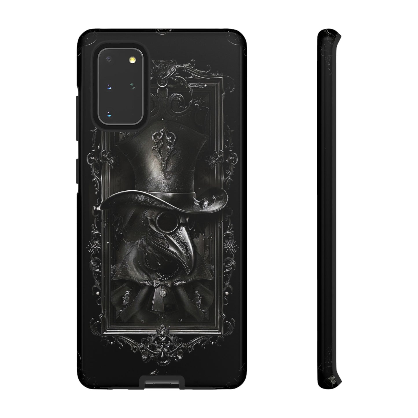 Gothic Plague Doctor Phone Case - Mysterious and Dark Design for iPhone, Samsung Galaxy, and Google Pixel Devices