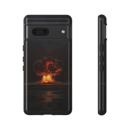 Atomic Explosion Phone Case - Dramatic Mushroom Cloud Design for iPhone and Samsung Galaxy Devices