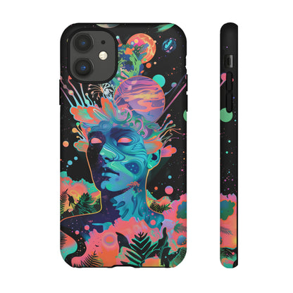 Open Your Mind Phone Case – Psychedelic Dream Pastel Design for iPhone, Samsung Galaxy, and Google Pixel Devices