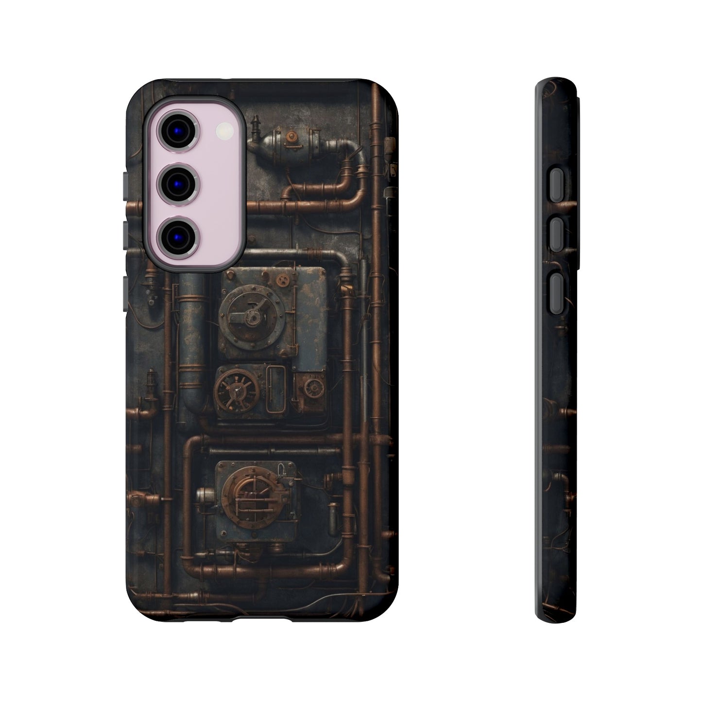 Diesel Punk Phone Case – Industrial Retro-Futuristic Design for iPhone, Samsung Galaxy, and Google Pixel Devices