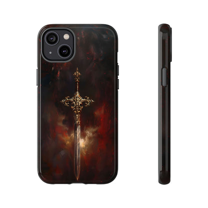 Epic Sword of Legends Phone Case - Dark Fantasy Art for iPhone, Samsung Galaxy, and Google Pixel Devices